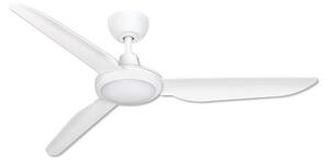 Perenz Ventilatore da Soffitto con Telecomando con Luce Lampadario Ventilatore 3 Pale Diametro 122 cm colore Bianco - 7155B IR