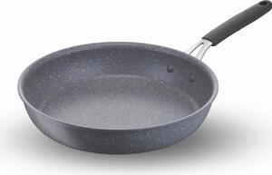 LAGOSTINA Padella Antiaderente Induzione in Alluminio 24 cm colore Grigio Tempra Mineral