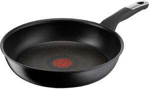 LAGOSTINA Padella Antiaderente Induzione in Alluminio 28 cm colore Nero Unlimited
