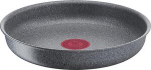 LAGOSTINA Padella Antiaderente Induzione in Alluminio 28 cm Rivestimento Mineralis colore Grigio - Ingenio Green Mineralis