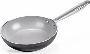 MONETA Padella Antiaderente Induzione in Alluminio 30 cm colore Nero Armonia Finegres