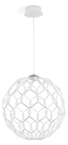Lampada a sospensione LED Well II 50cm bianco