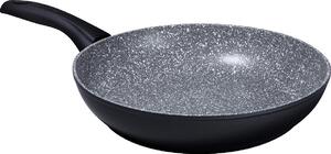 Aeternum Padella Antiaderente Induzione in Alluminio Rivestimento Petravera Plus 26 cm Black Pearl Induction