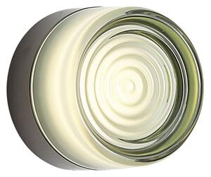 Lampada da parete di design nera con vetro verde chiaro IP44 - Michele