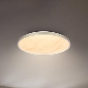 Briloner Plafoniera a LED Competo, dimmerabile, Crema / Ambra, Studio / Ufficio, Plastica, Moderno, Plafoniera LED