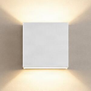 Applique da parete a LED Anneke Lindby, Bianco / Opale, Soggiorno / Sala da pranzo, Gesso / Argilla, Moderno, Applique a LED