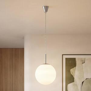 Lampada a sospensione in vetro Marike Lindby, dimmerabile, Bianco / Opale, Soggiorno / Sala da pranzo, Vetro, Moderno, Lampada a sospensione