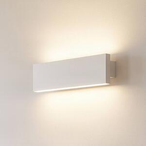 Applique da parete a LED Ignazia Lindby, dimmerabile, Bianco / Opale, Soggiorno / Sala da pranzo, Metallo, Moderno, Applique a LED