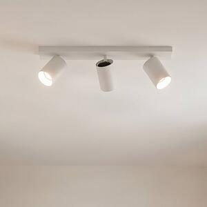 Arcchio Faretto Brinja, bianco, angolare, Ø 6 cm, a 3 luci, GU10 Brinja Arcchio, dimmerabile, Bianco / Opale, Corridoio, Alluminio, Moderno, Faretto