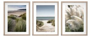 Set di dipinti stampati con cornice inclusa 3 pz 30x40 cm Tranquil – Styler