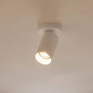 Arcchio Faretto Brinja, bianco, rotondo, altezza 12 cm, Ø 6 cm Brinja Arcchio, dimmerabile, Bianco / Opale, Soggiorno / Sala da pranzo, Alluminio, Moderno, Faretto