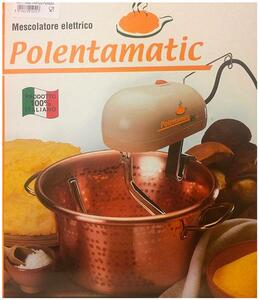 Lar Paiolo Acciaio inox 30 cm 6,5 L Polentamatic Adatto all' Induzione Rame puro garantito 99,9% - 1055