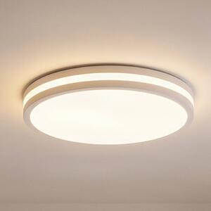 Plafoniera a LED Arnim Lindby, dimmerabile, Bianco / Opale, Bagno, Plastica, Moderno, Plafoniera LED
