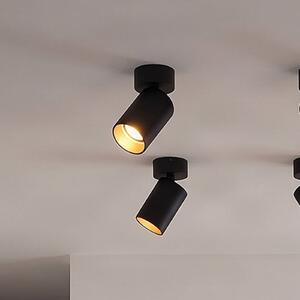 Arcchio faretto Brinja, set di 4, nero, rotondo, Ø 6 cm, GU10 Brinja Arcchio, dimmerabile, Nero, Corridoio, Alluminio, Moderno, Faretto