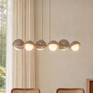 Lampada a sospensione BOOM EMIBIG LIGHTING, dimmerabile, Crema / Ambra, Soggiorno / Sala da pranzo, Metallo, Moderno, Lampada a sospensione