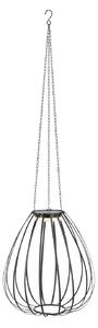 Markslöjd Lampada LED a sospensione Ovia, Ø 42 cm, nera, IP44, dimmerabile, Nero, Metallo, Scandinavo, Lampade solari