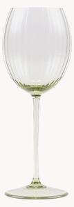 Set di 2 bicchieri da vino bianco in vetro soffiato Lyon