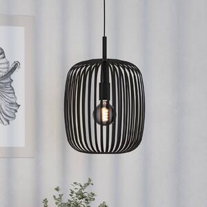 EGLO Lampada a sospensione Romazzina, dimmerabile, Nero, Soggiorno / Sala da pranzo, Metallo, Moderno, Lampada a sospensione