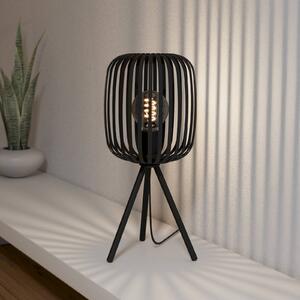 EGLO Lampada da tavolo Romazzina, Nero, Soggiorno / Sala da pranzo, Metallo, Moderno, Lampada da tavolo