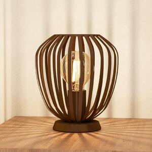 EGLO Lampada da tavolo Espinal, Bronzo / Ottone antico, Soggiorno / Sala da pranzo, Metallo, Moderno, Lampada da tavolo