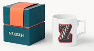Westwing x MEISSEN, Tazza fatta a mano con motivo decorativo Initials