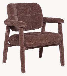 Poltrona in ciniglia Loom