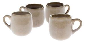 Tazze in set per espresso beige in ceramica 4 pz 100 ml – Dakls