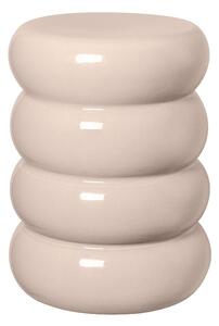 Blomus - Toru Ceramic Sgabello Round Lily Bianco Blomus