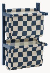 Organizer da parete per bambini Check Teal