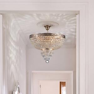 Maytoni Lampadario di cristallo Palace, dimmerabile, Ottone / Oro, Soggiorno / Sala da pranzo, Vetro, Antico, Lampadario di cristallo