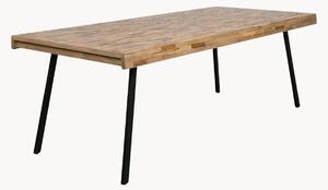 Tavolo con piano in legno di teak Suri, varie misure