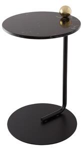 AYTM - Castellum Side Table Ø40xH60 Nero/Nero Marmo AYTM