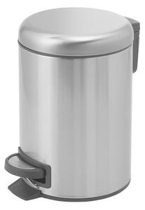 GEDY Pattumiera a Pedale Cestino in Acciaio inox Capacit 3 litri colore Bianco - 3309/020 G-Potty