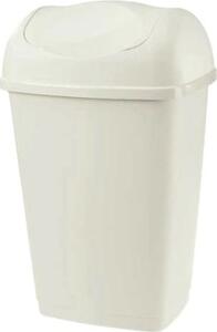 Tontarelli Pattumiera basculante Plastica 50 Litri Bianco - 8101951159