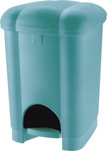 Tontarelli Pattumiera con Coperchio a pedale CAROLINA Azzurro 16 Litri - 810153570V