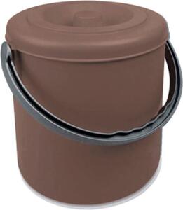 STEFANPLAST Pattumiera EUREKA colore Tortora 20 Litri - 20212