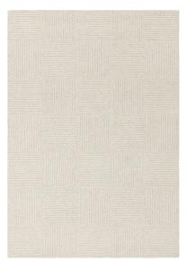 Tappeto in lana avorio tessuto a mano 120x170 cm Zennith Grid - Asiatic Carpets