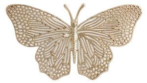 Decorazione murale in metallo 41x23 cm Butterfly - Light & Living