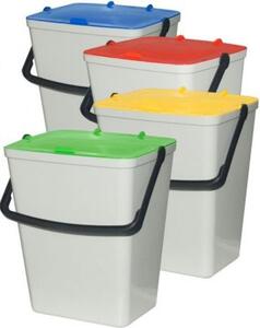 Art Plast Pattumiera Immondizia Ecologico Set 4 Colori Mixlt 15 cm 31x27 H.cm 41