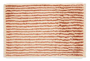 Ferm LIVING - Kami Knotted Rug 80x120 Off-white/Rosso Marrone ferm LIVING