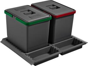 Pattumiera Da Tavolo Nordica Con Coperchio Pop-up: ABS Lucido, Interno Rimovibile, 14,5 Cm, Per Scrivania E Bagno