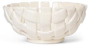 Plait Ciotola Ø24 Off-White - Ferm Living