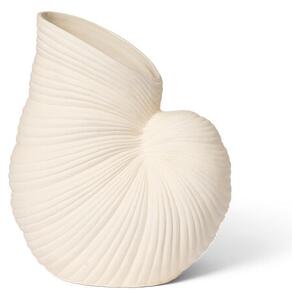 Ferm LIVING - Shell Vase Off-White ferm LIVING