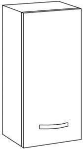 AZUR LINE Pensile Cucina 1 Anta 40x30x72h cm colore Bianco - BFP40KIT