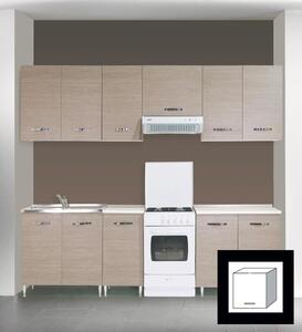 AZUR LINE Pensile Cucina 1 Anta Sopracappa 60x30x49h cm colore Larice - LGS60KIT