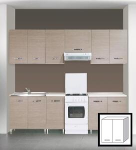 AZUR LINE Pensile Cucina 2 Ante 80x30x72h cm colore Larice Grigio - LGP80KIT