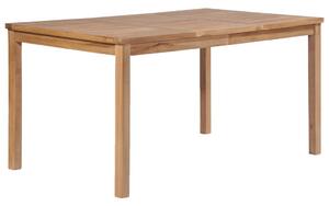 Tavolo da giardino 150x90x77 cm in legno massello di teak