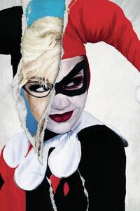 Stampa d'arte Harley Quinn - Dual Face, (26.7 x 40 cm)
