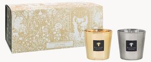 Set di 2 candele profumate Les Exclusives (ambra, gelsomino)
