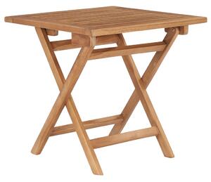 Tavolo da giardino pieghevole 45x45x45 cm in legno di teak